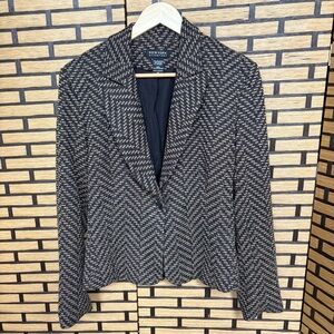 New York & Company Tan‎ And Black Blazer Size Medium